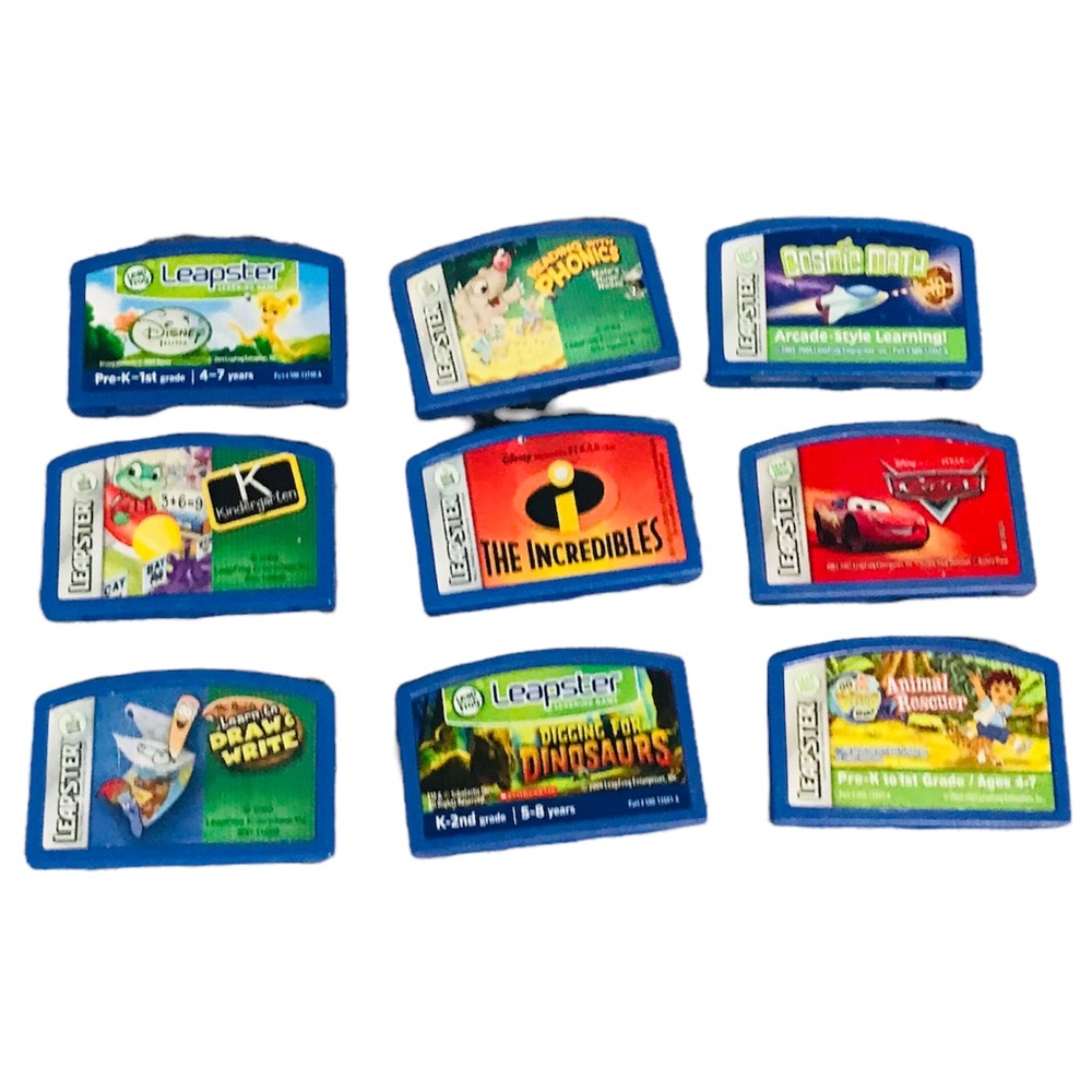 9 Leapfrog Leapster Learning Games